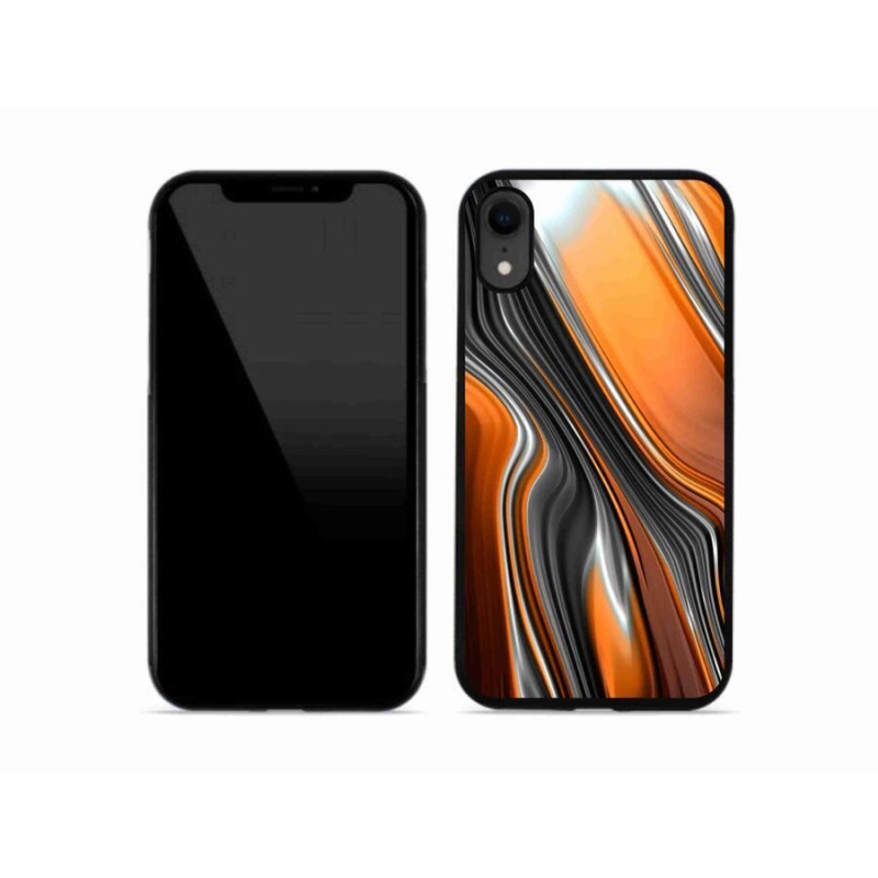 Gélový kryt mmCase na mobil iPhone XR - abstrakt 3