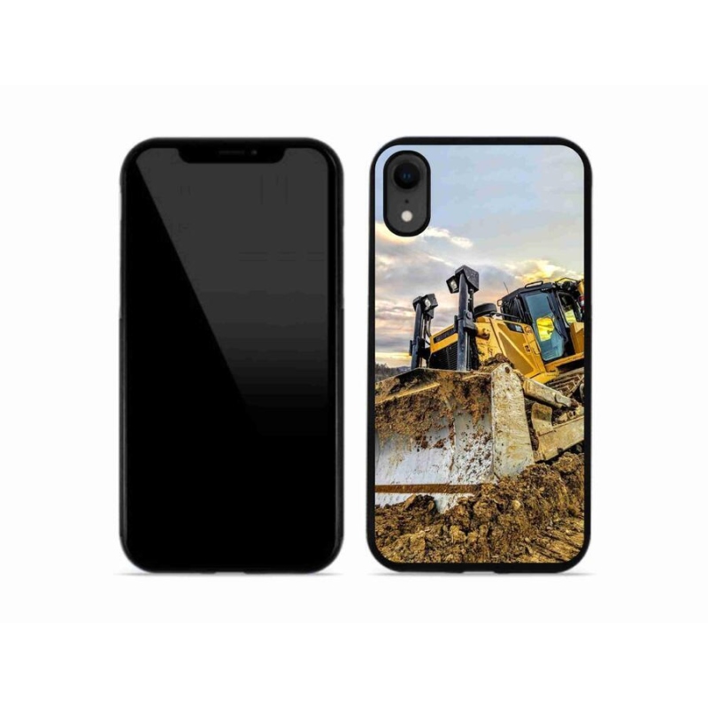 Gélový kryt mmCase na mobil iPhone XR - bager