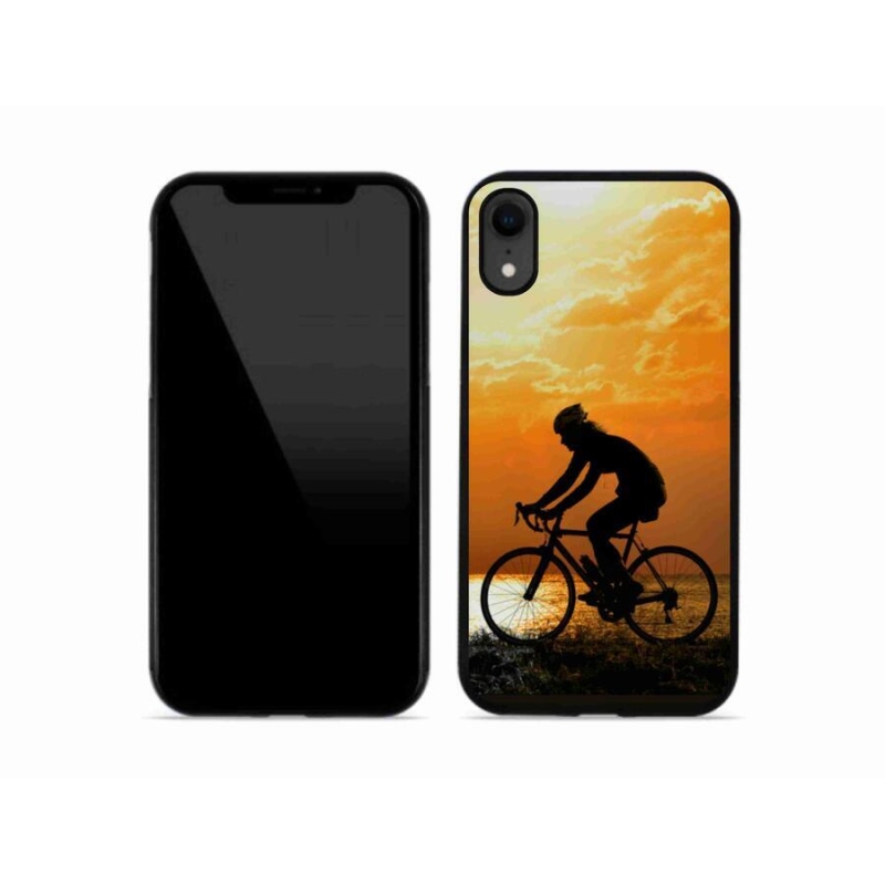 Gélový kryt mmCase na mobil iPhone XR - cyklovýlety