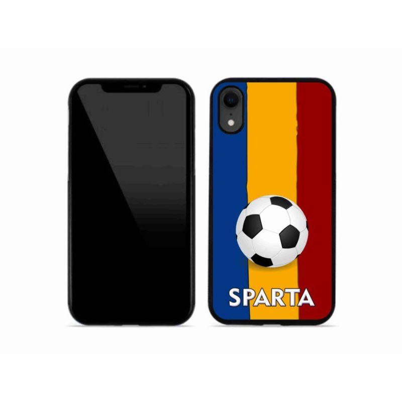 Gélový kryt mmCase na mobil iPhone XR - futbal 1