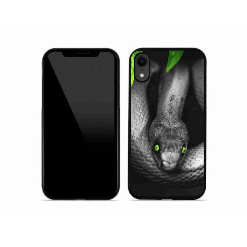 Gélový kryt mmCase na mobil iPhone XR - had