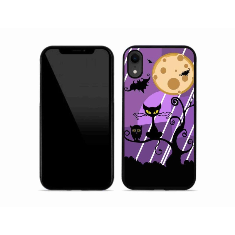 Gélový kryt mmCase na mobil iPhone XR - halloween