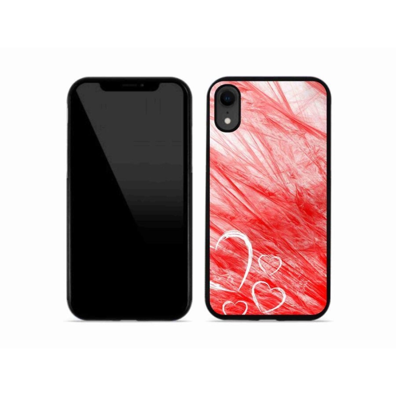 Gélový kryt mmCase na mobil iPhone XR - heart