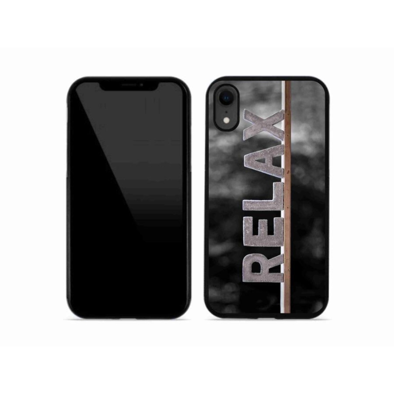 Gélový kryt mmCase na mobil iPhone XR - relax 1