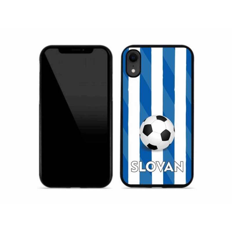 Gélový kryt mmCase na mobil iPhone XR - Slovan