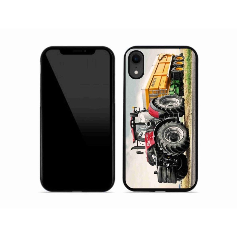 Gélový kryt mmCase na mobil iPhone XR - traktor 3