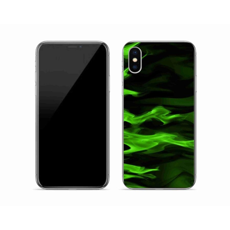 Gélový kryt mmCase na mobil iPhone XS - abstraktné vzor 10