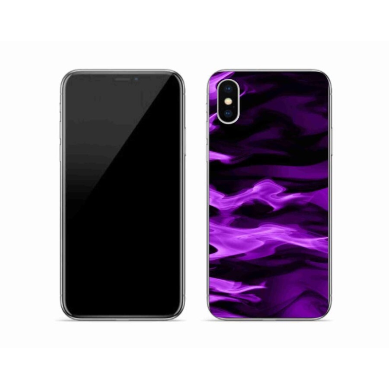 Gélový kryt mmCase na mobil iPhone XS - abstraktné vzor 9