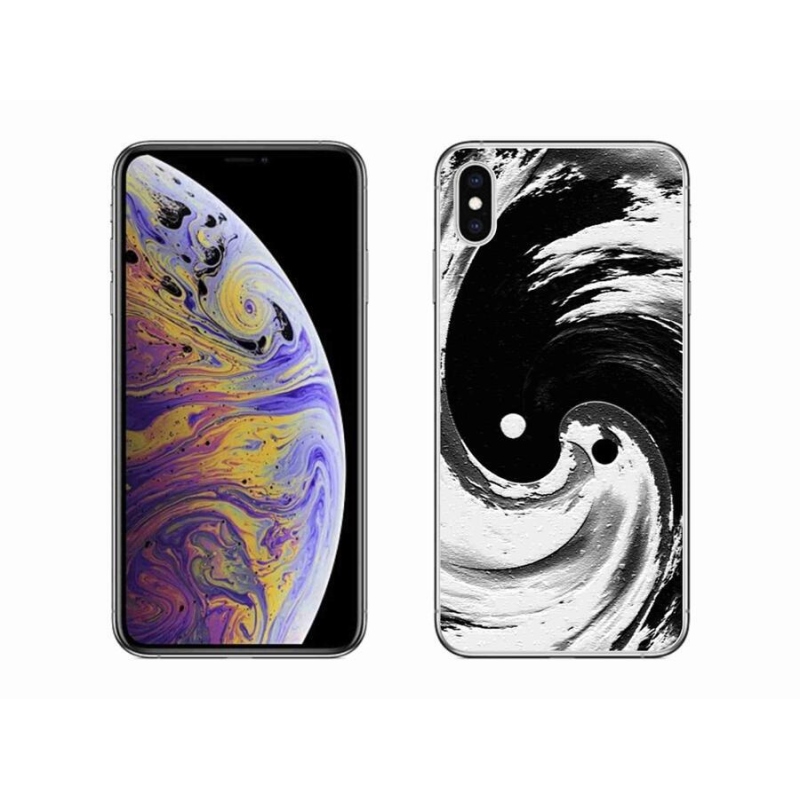 Gélový kryt mmCase na mobil iPhone XS Max - abstrakt 8