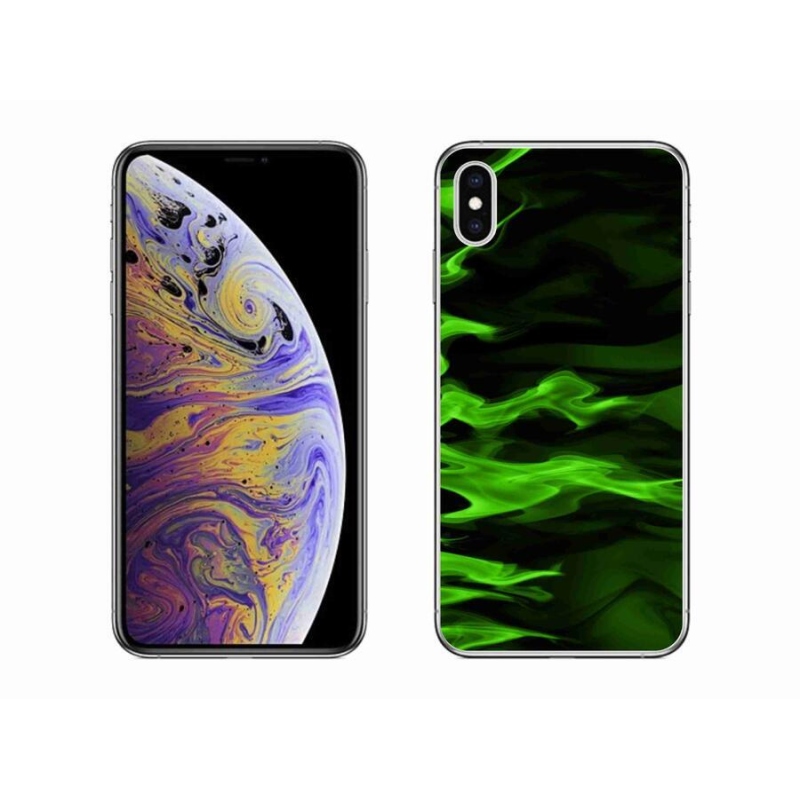 Gélový kryt mmCase na mobil iPhone XS Max - abstraktné vzor 10