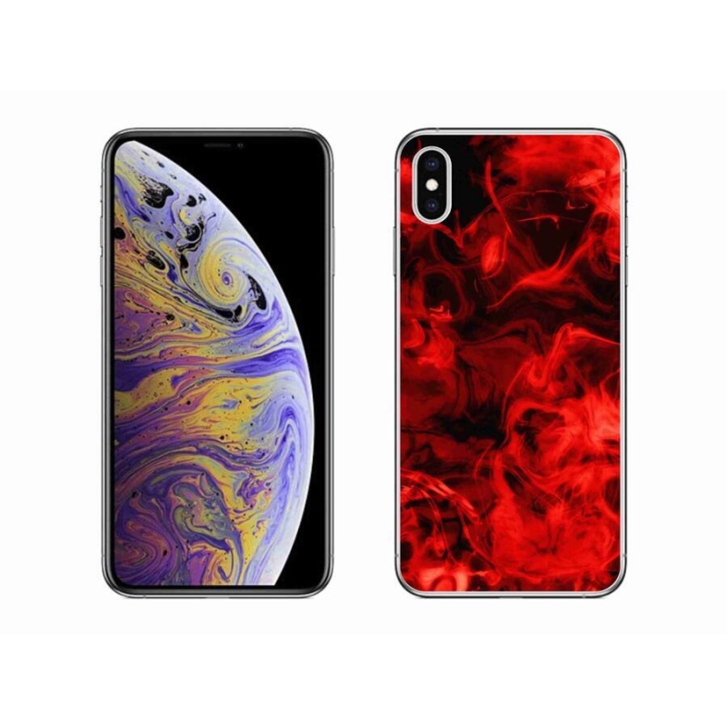 Gélový kryt mmCase na mobil iPhone XS Max - abstraktné vzor 11