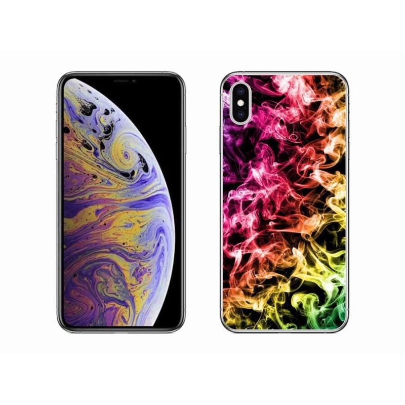 Gélový kryt mmCase na mobil iPhone XS Max - abstraktné vzor 6