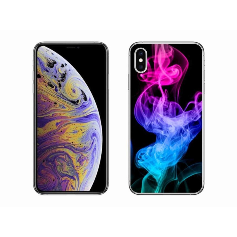 Gélový kryt mmCase na mobil iPhone XS Max - abstraktné vzor 8