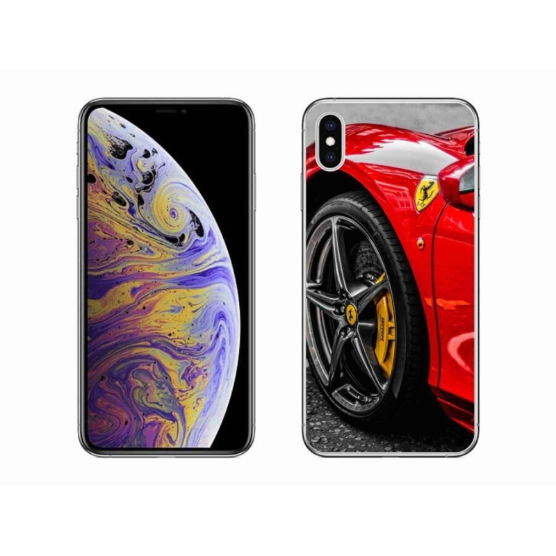 Gélový kryt mmCase na mobil iPhone XS Max - auto 1