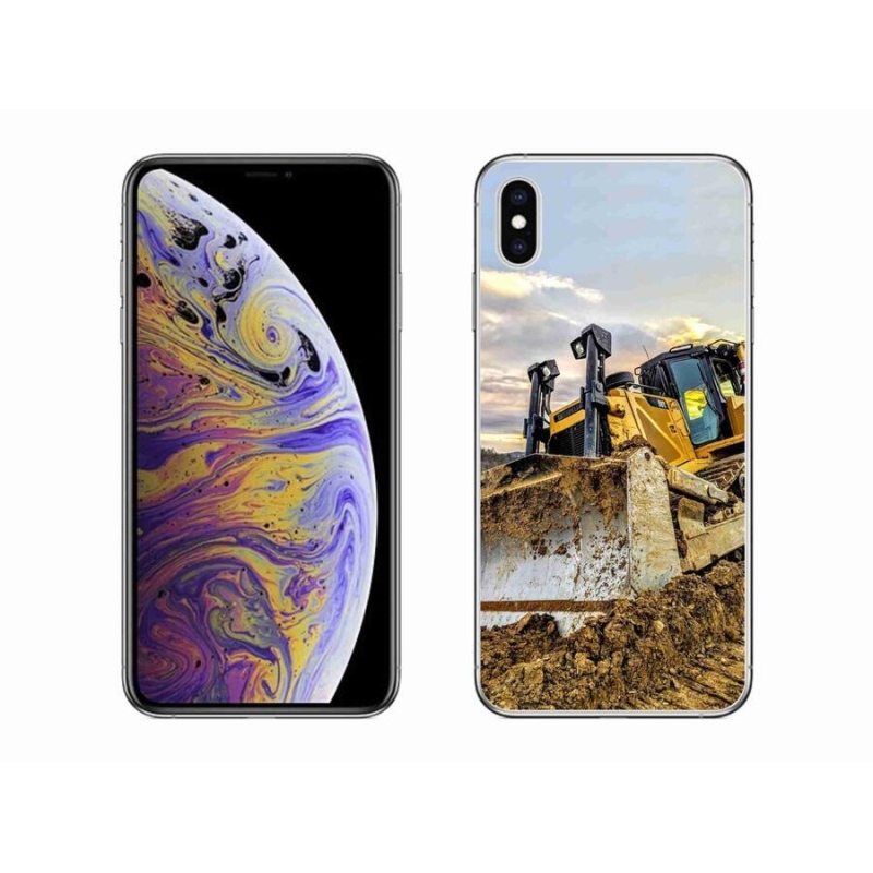 Gélový kryt mmCase na mobil iPhone XS Max - bager