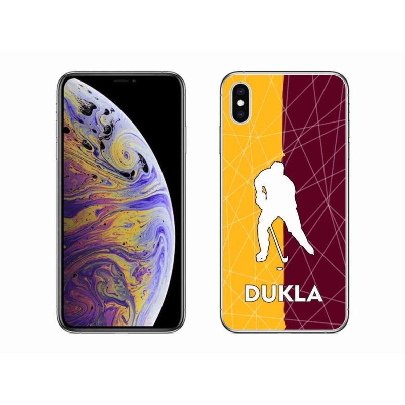 Gélový kryt mmCase na mobil iPhone XS Max - Dukla