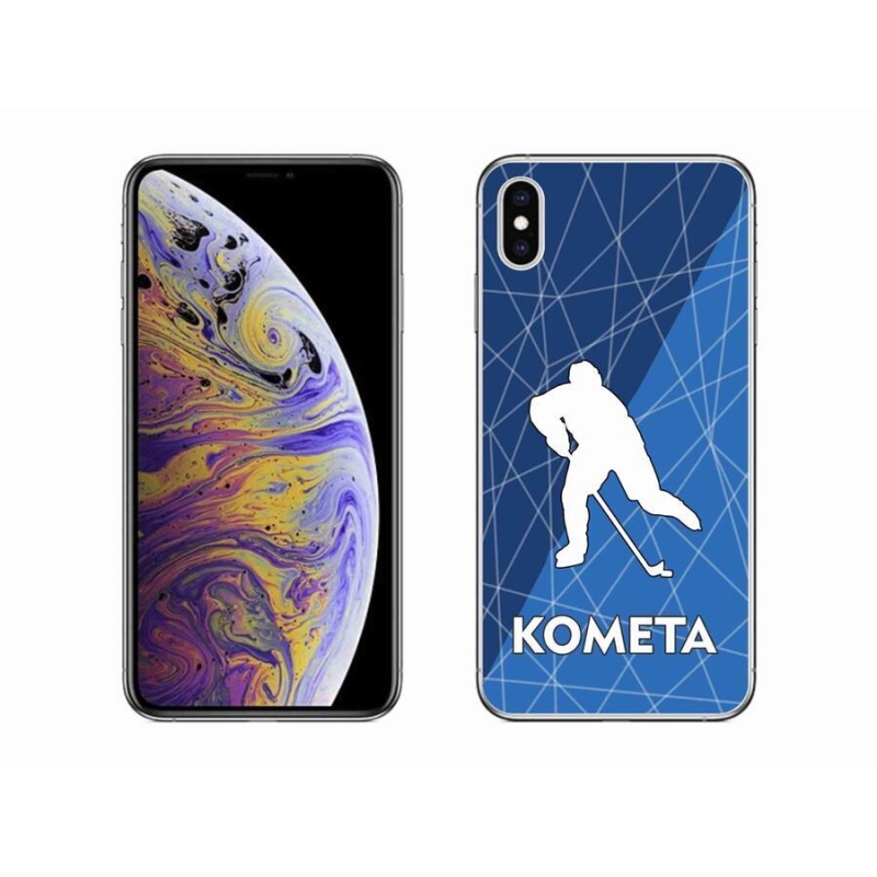 Gélový kryt mmCase na mobil iPhone XS Max - Kometa