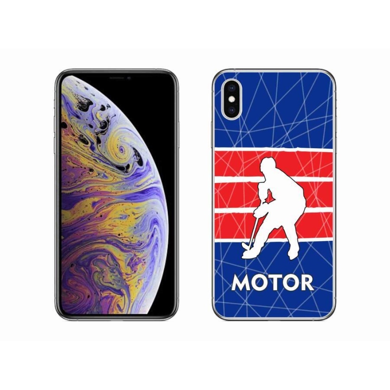 Gélový kryt mmCase na mobil iPhone XS Max - Motor