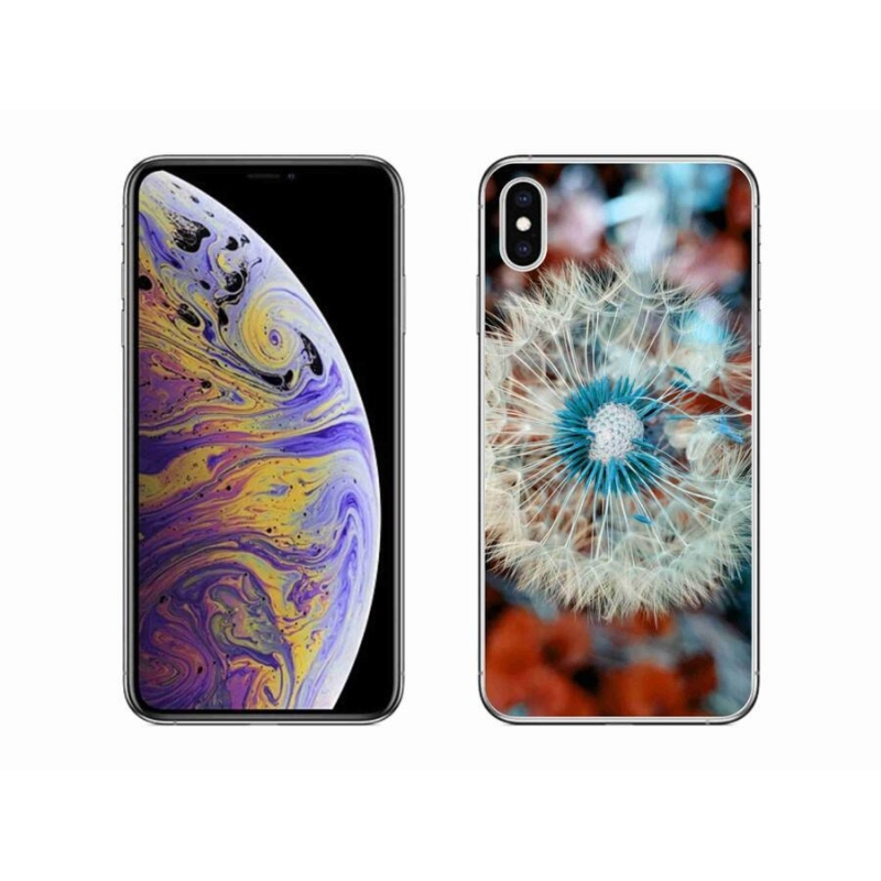 Gélový kryt mmCase na mobil iPhone XS Max - odkvitnuté púpava 1