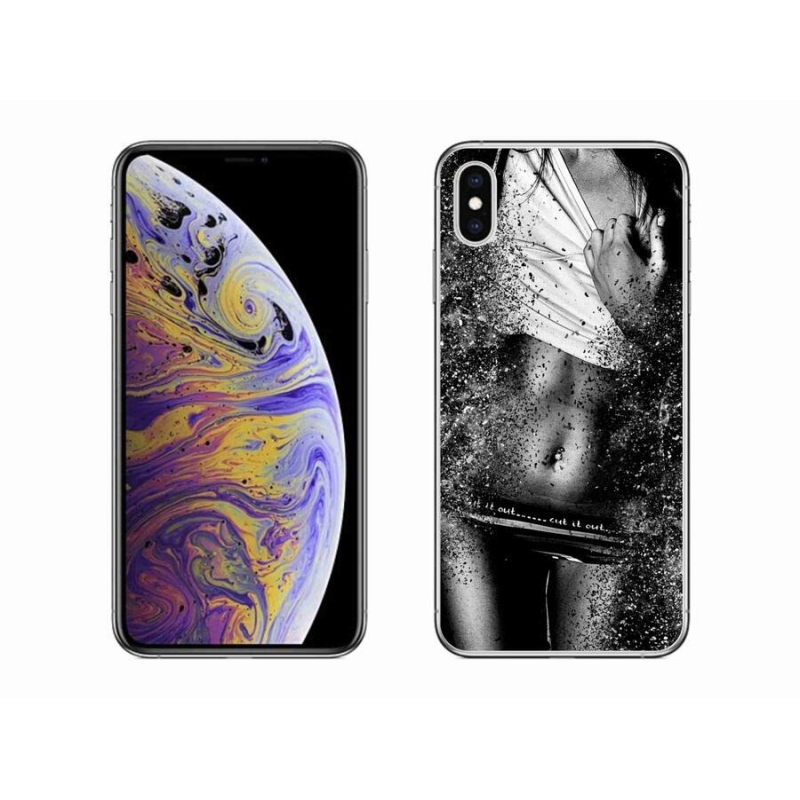 Gélový kryt mmCase na mobil iPhone XS Max - sexy žena 1