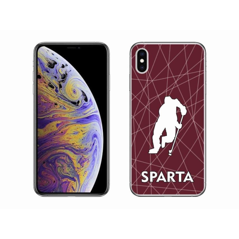 Gélový kryt mmCase na mobil iPhone XS Max - Sparta