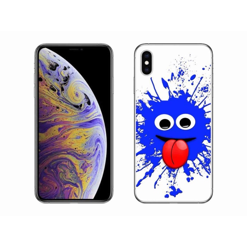 Gélový kryt mmCase na mobil iPhone XS Max - strašidlo