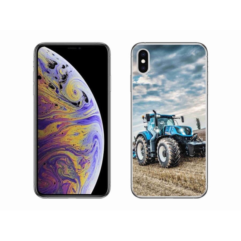 Gélový kryt mmCase na mobil iPhone XS Max - traktor 2