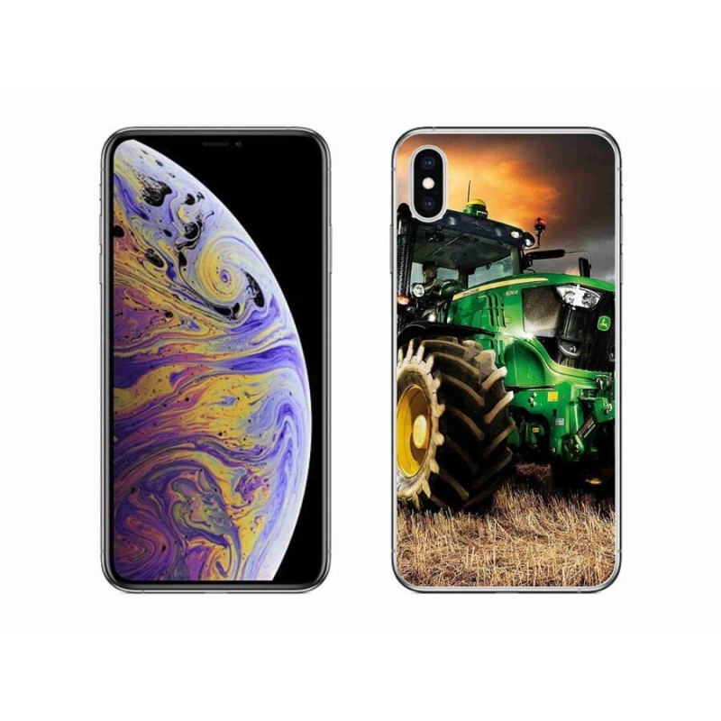 Gélový kryt mmCase na mobil iPhone XS Max - traktor