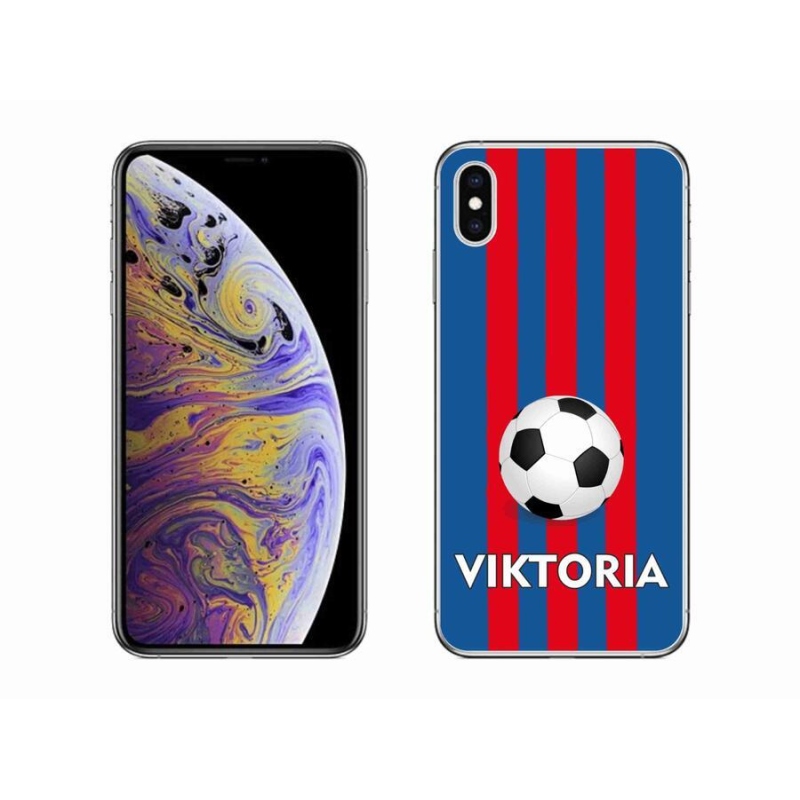 Gélový kryt mmCase na mobil iPhone XS Max - Viktoria