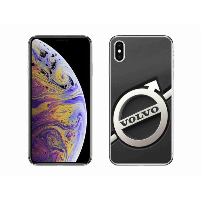 Gélový kryt mmCase na mobil iPhone XS Max - znak 1