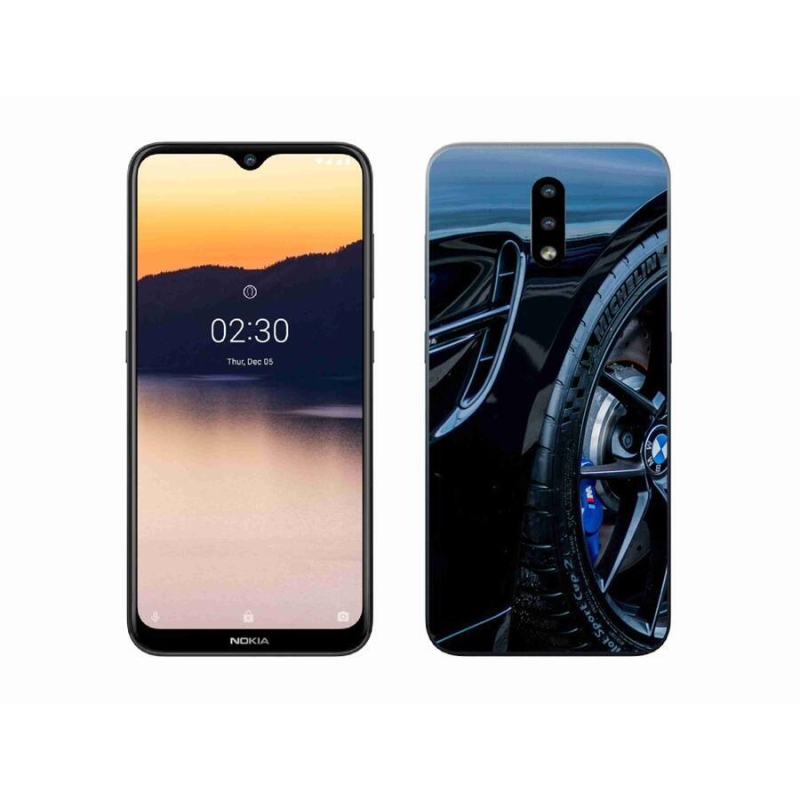 Gélový kryt mmCase na mobil Nokia 2.3 - auto 2