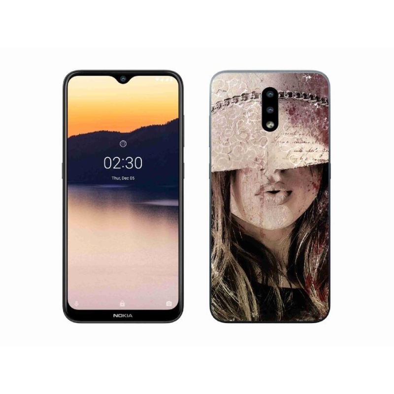 Gélový kryt mmCase na mobil Nokia 2.3 - dievča