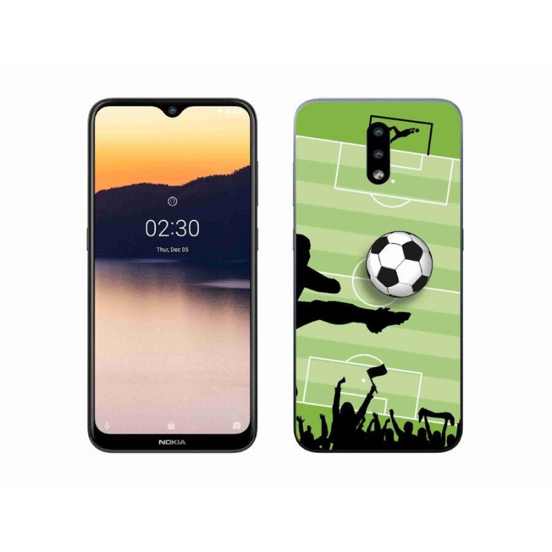 Gélový kryt mmCase na mobil Nokia 2.3 - futbal 3