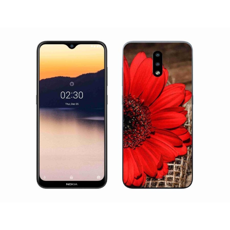 Gélový kryt mmCase na mobil Nokia 2.3 - gerbera