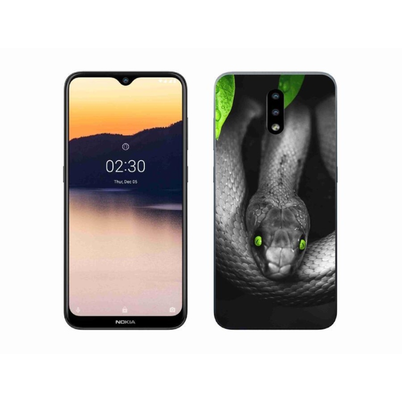 Gélový kryt mmCase na mobil Nokia 2.3 - had