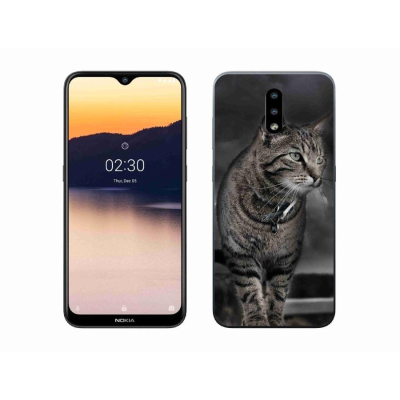 Gélový kryt mmCase na mobil Nokia 2.3 - mačka