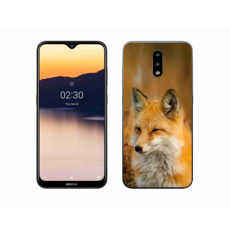 Gélový kryt mmCase na mobil Nokia 2.3 - líška