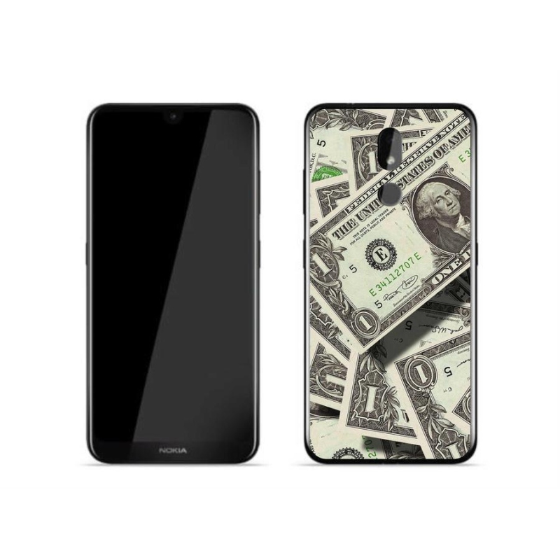 Gélový kryt mmCase na mobil Nokia 3.2 - americký dolár