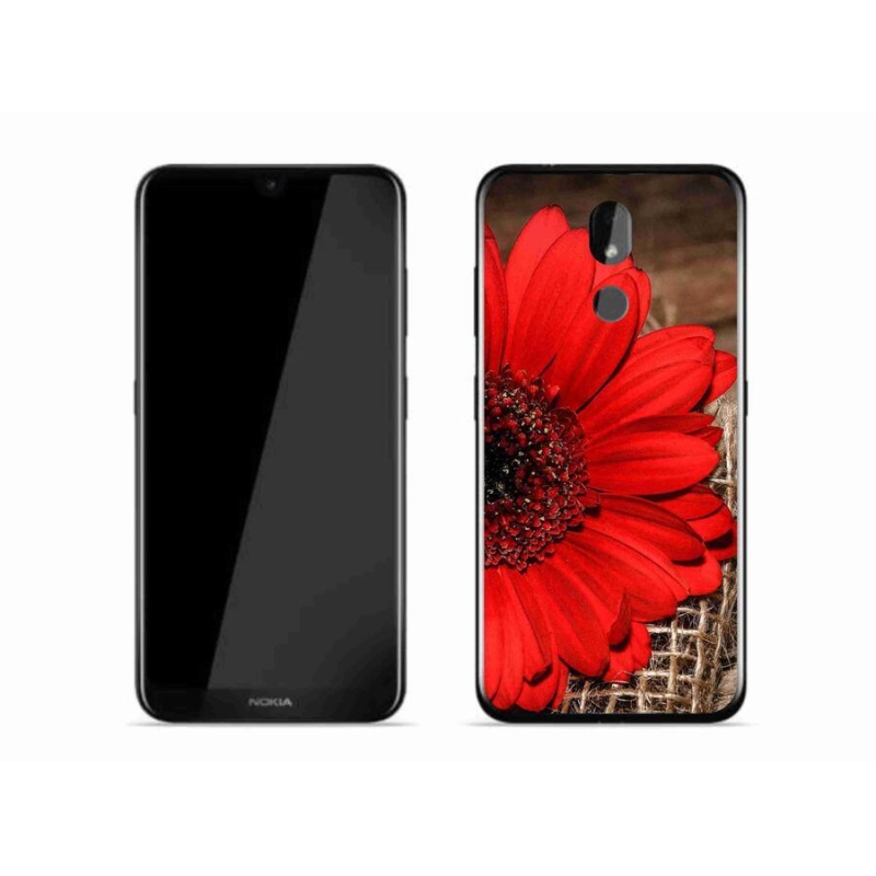 Gélový kryt mmCase na mobil Nokia 3.2 - gerbera