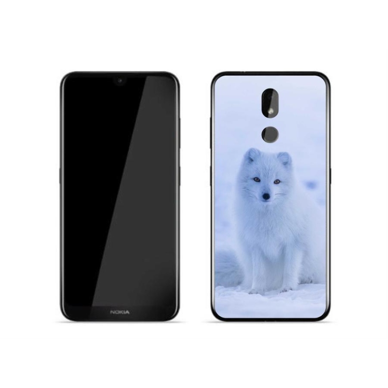 Gélový kryt mmCase na mobil Nokia 3.2 - polárna líška