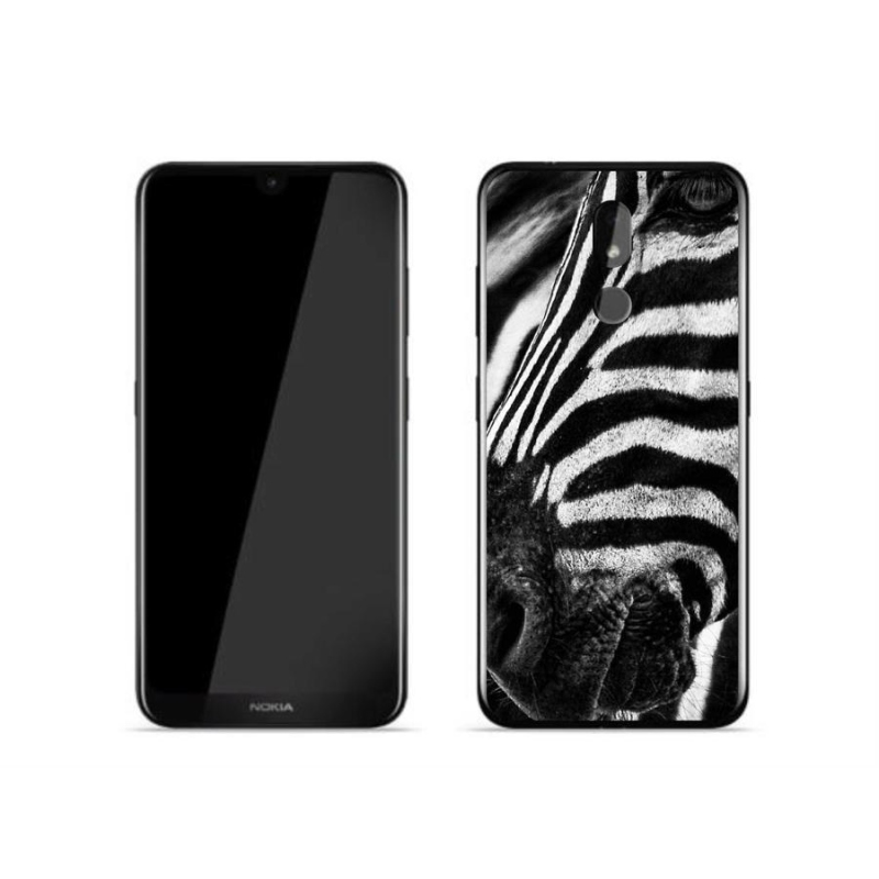 Gélový kryt mmCase na mobil Nokia 3.2 - zebra