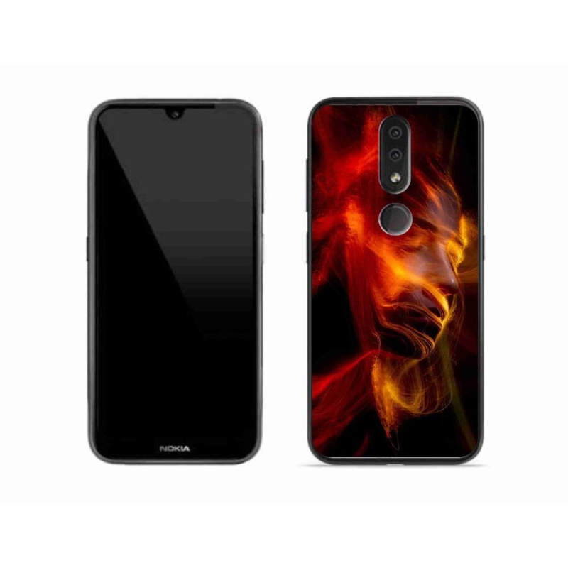 Gélový kryt mmCase na mobil Nokia 4.2 - abstrakt 18