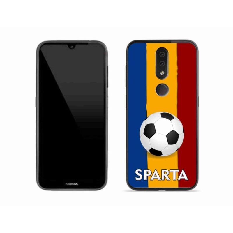 Gélový kryt mmCase na mobil Nokia 4.2 - futbal 1