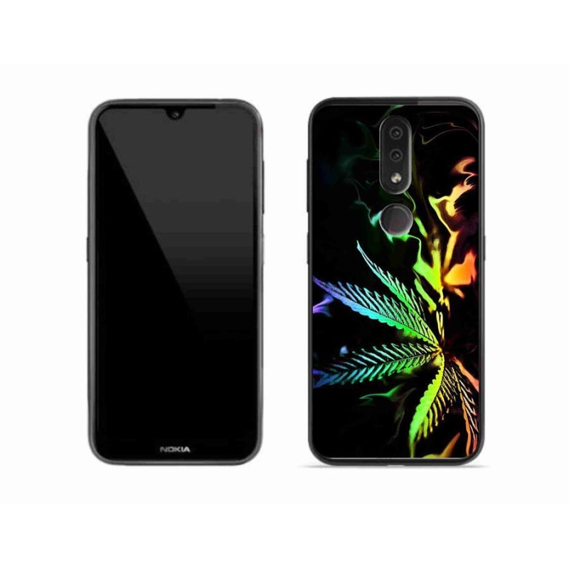 Gélový kryt mmCase na mobil Nokia 4.2 - konope 2