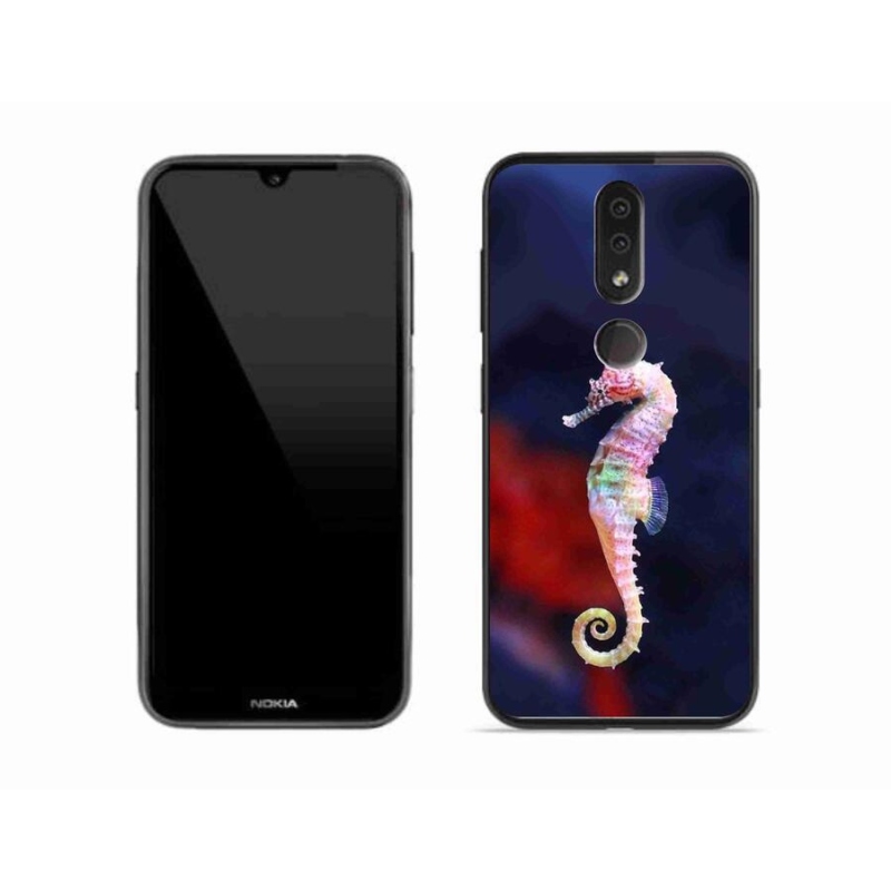 Gélový kryt mmCase na mobil Nokia 4.2 - morský koník