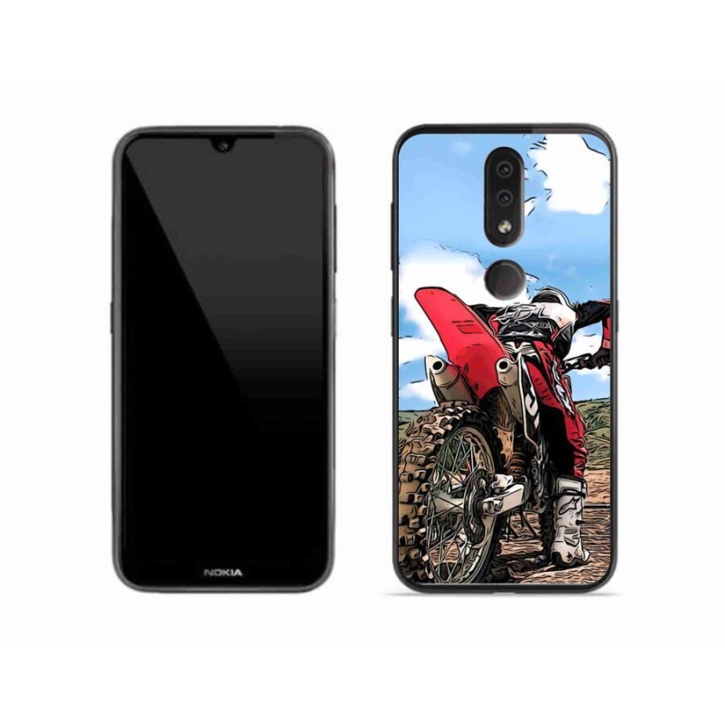 Gélový kryt mmCase na mobil Nokia 4.2 - moto