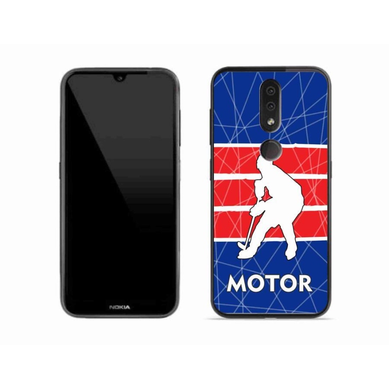 Gélový kryt mmCase na mobil Nokia 4.2 - Motor