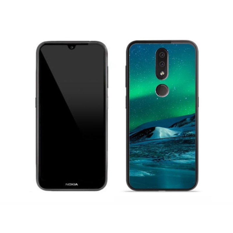 Gélový kryt mmCase na mobil Nokia 4.2 - polárna žiara