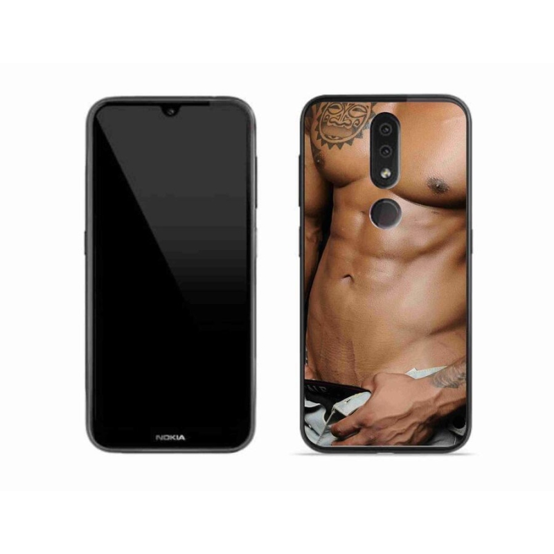 Gélový kryt mmCase na mobil Nokia 4.2 - sexy muž