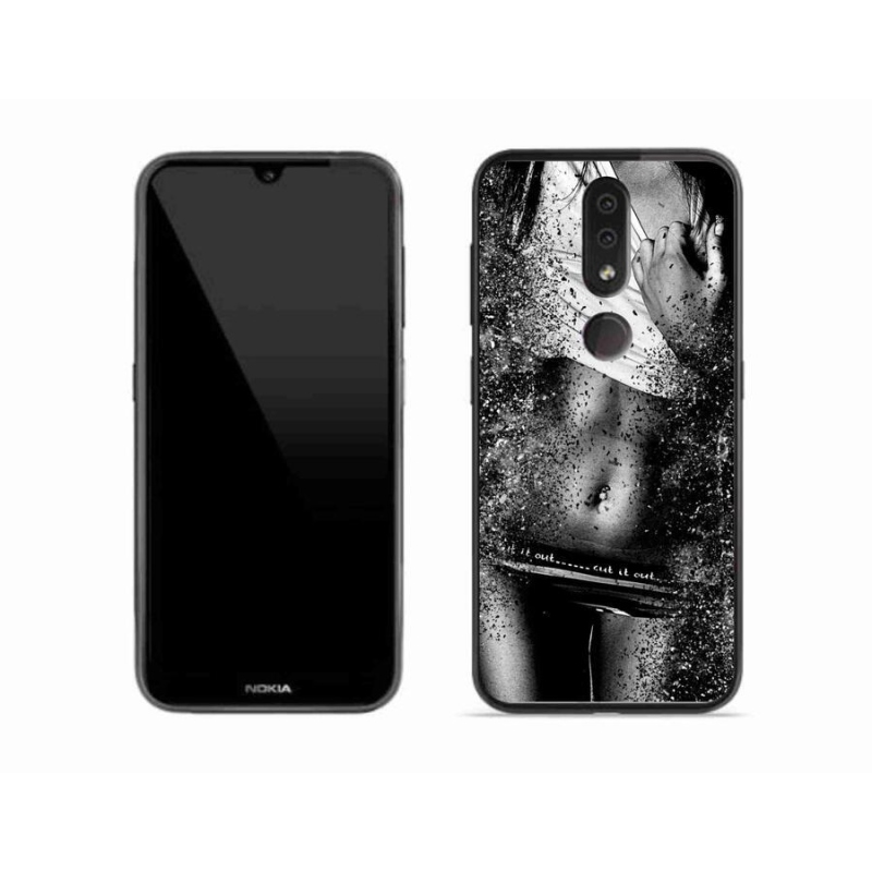 Gélový kryt mmCase na mobil Nokia 4.2 - sexy žena 1